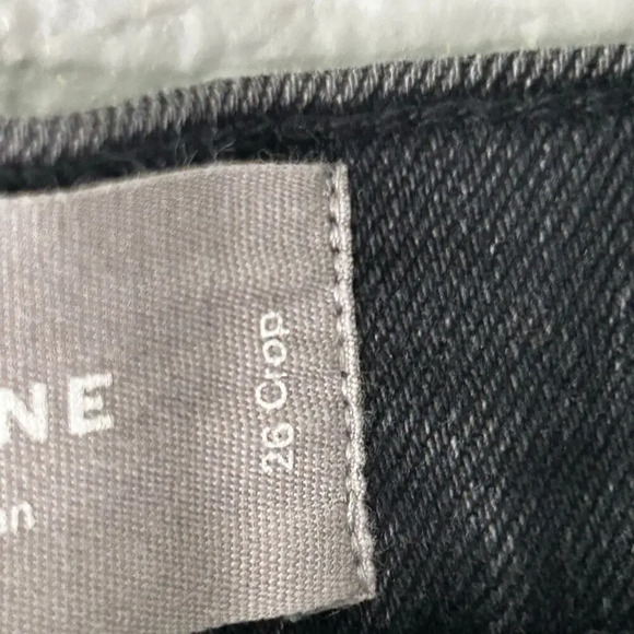 Everlane faded black the cheeky cropped jean size 26 - Picture 5 of 10